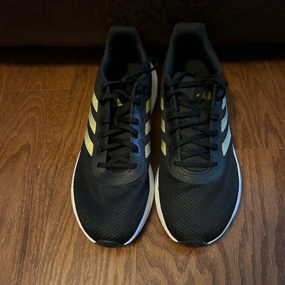 adidasRunfalcon3.0CoreBlack/GoldMetallic/BetterScarletMen's👨🏻RunningShoe👟Sz11 - Picture 5 of 13